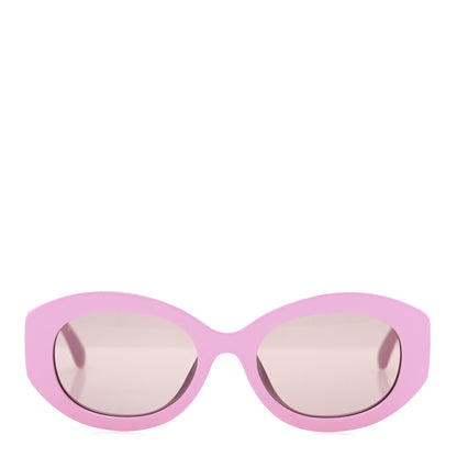 Chanel Acetate Nyon Oval CC Sunglasses 5528-A Pink 2 of 8