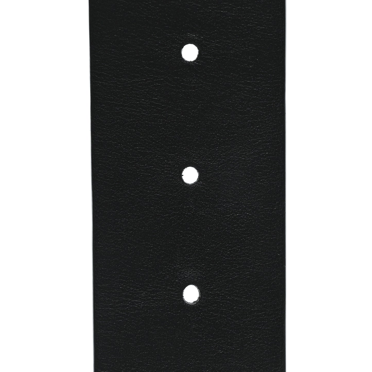 Glossy Calfskin Monochrome VLogo Belt 75 30 Black