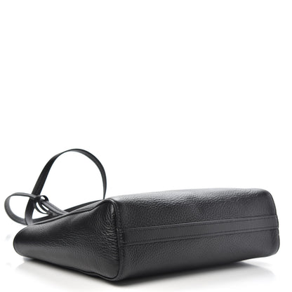Prada Vitello Daino Shopping Tote Black 4 of 9