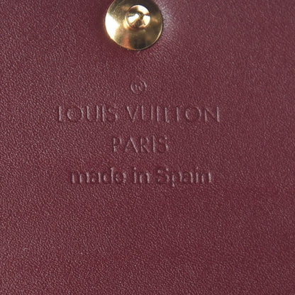 Louis Vuitton Vernis Business Card Holder Rouge Fauviste 8 of 9