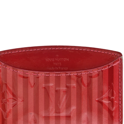 Louis Vuitton Vernis Rayures Mirror Case Pomme D'Amour 7 of 8