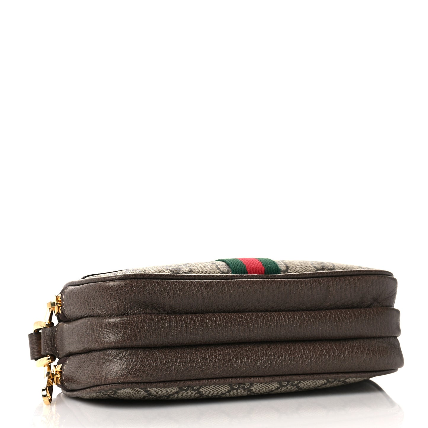 GG Supreme Monogram Web Mini Ophidia GG Bag Brown