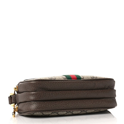 Gucci GG Supreme Monogram Web Mini Ophidia GG Bag Brown 3 of 6