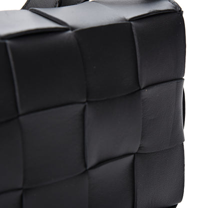 Bottega Veneta Nappa Maxi Intreccio Cassette Bag Black 7 of 10