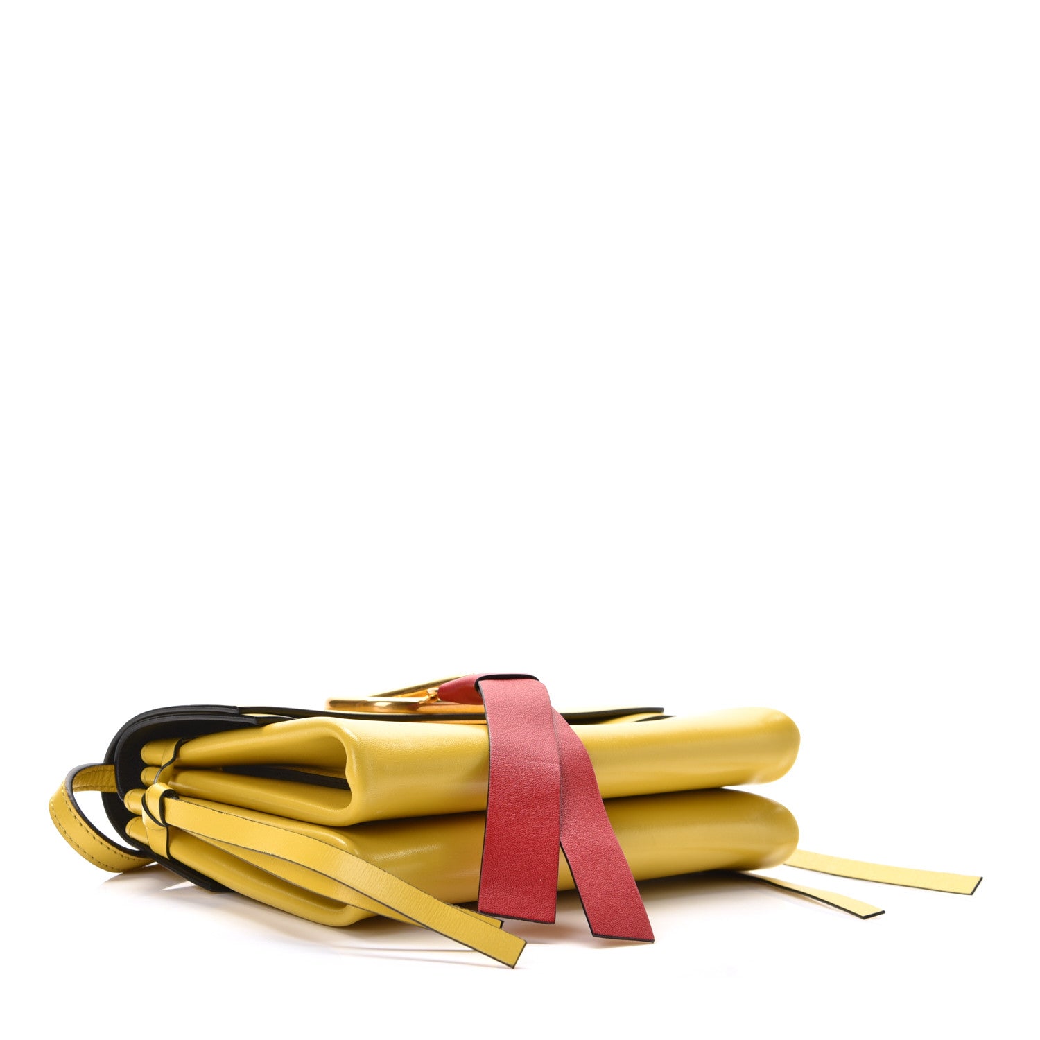 Valentino Garavani Smooth Calfskin Small VRing Crossbody Bag Senape 6 of 8