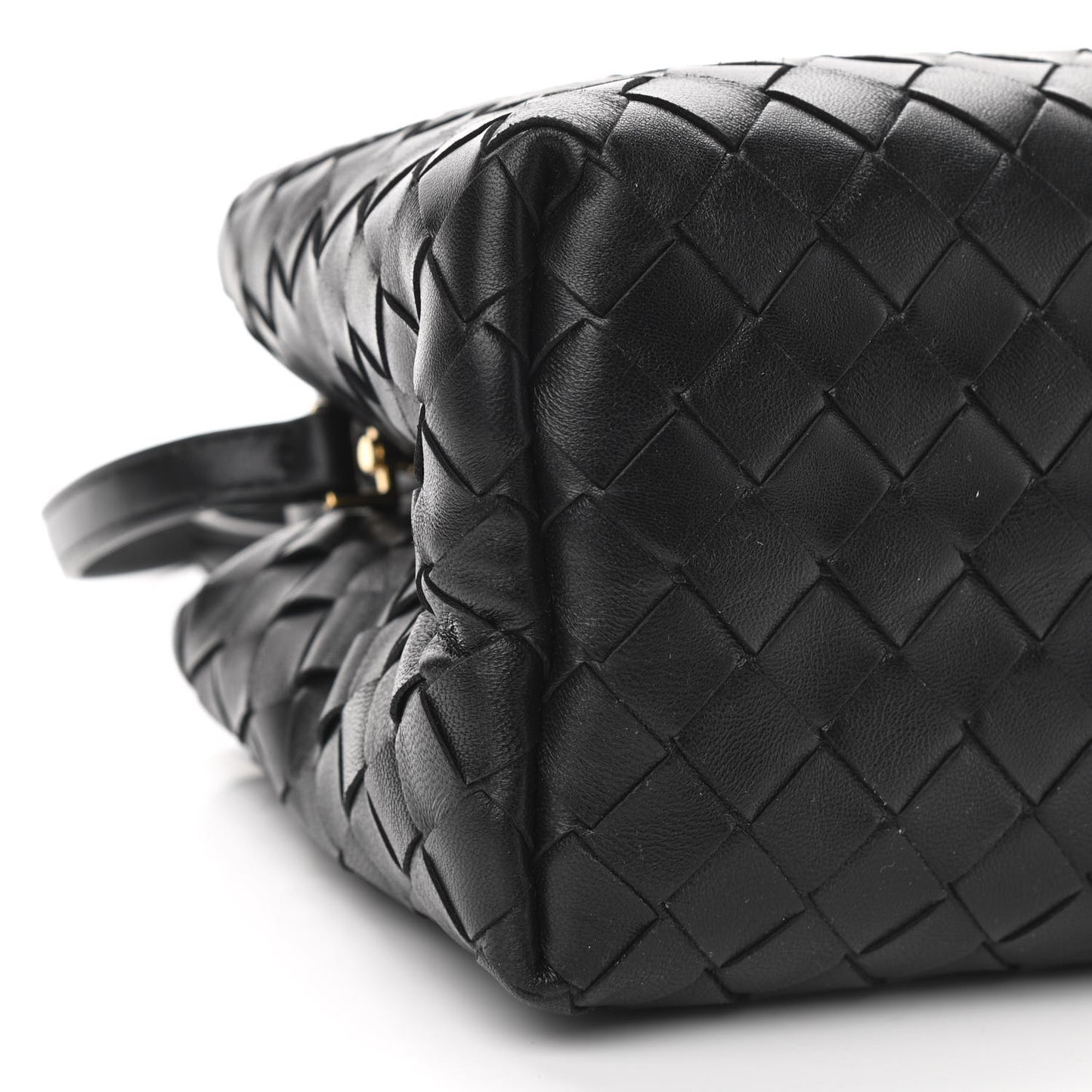 Nappa Intrecciato Small Tote Black