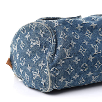 Louis Vuitton Monogram Denim Neo Speedy Blue 5 of 10