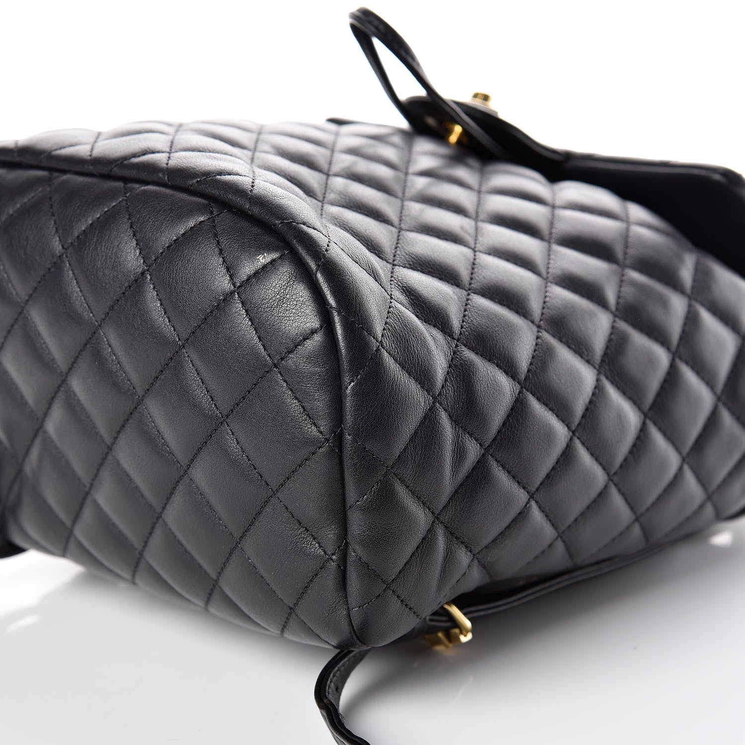 Chanel Lambskin Quilted Small Urban Spirit Backpack Black 6 of 10