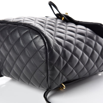 Chanel Lambskin Quilted Small Urban Spirit Backpack Black 6 of 10