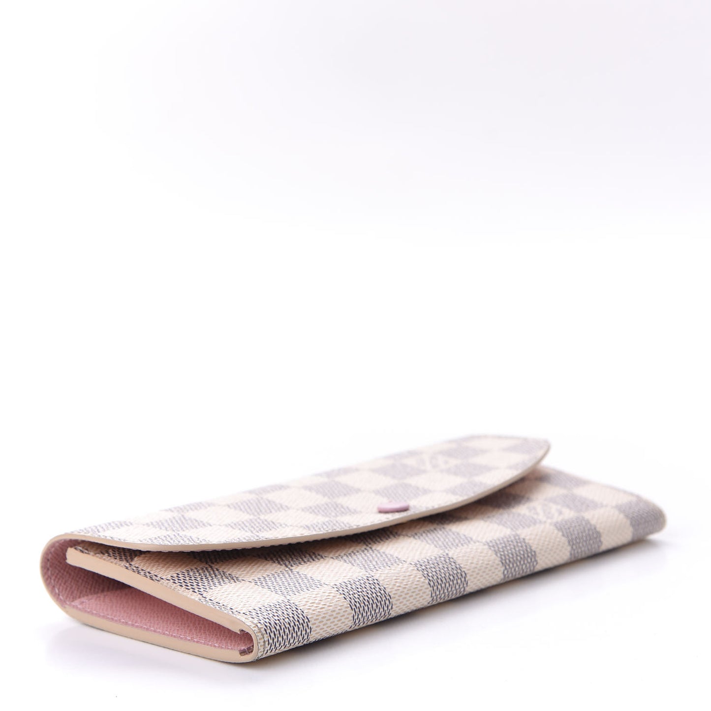 Damier Azur Emilie Wallet Rose Ballerine