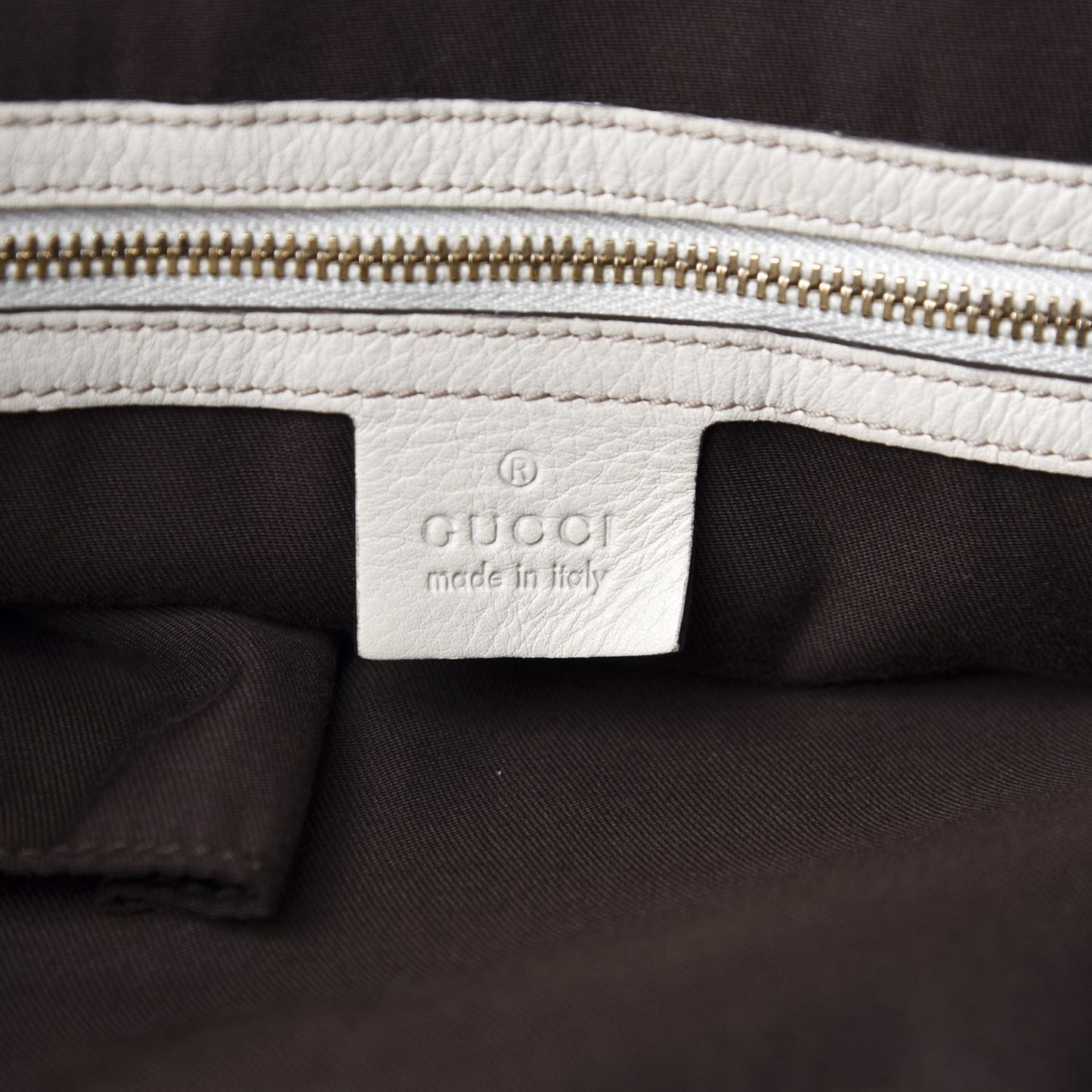Monogram Large Wave Hobo Off White