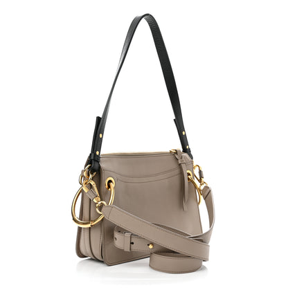 Chloe Calfskin Suede Small Roy Bag Motty Grey 3 of 16
