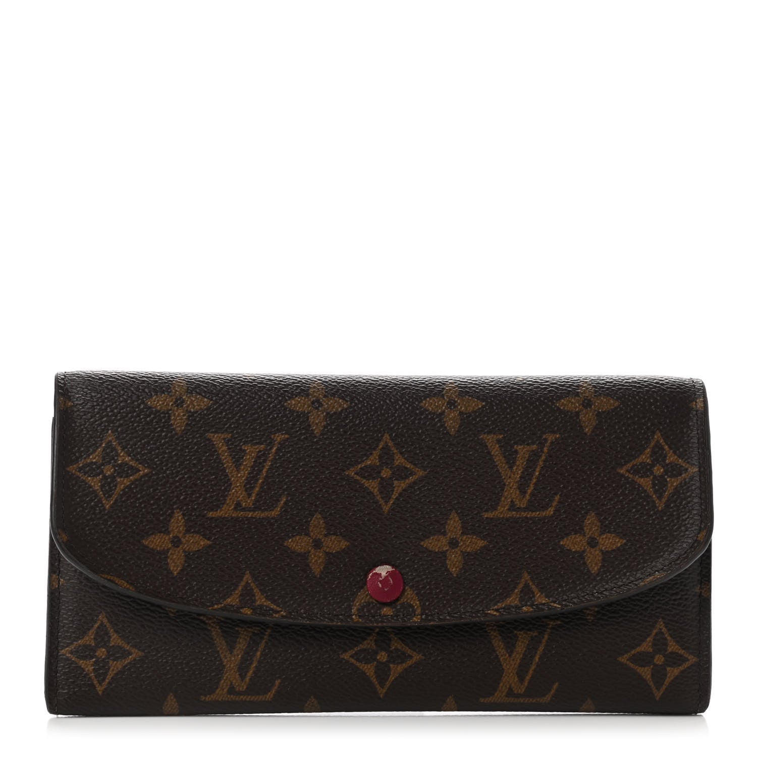 Louis Vuitton Monogram Emilie Wallet Fuchsia 1 of 7