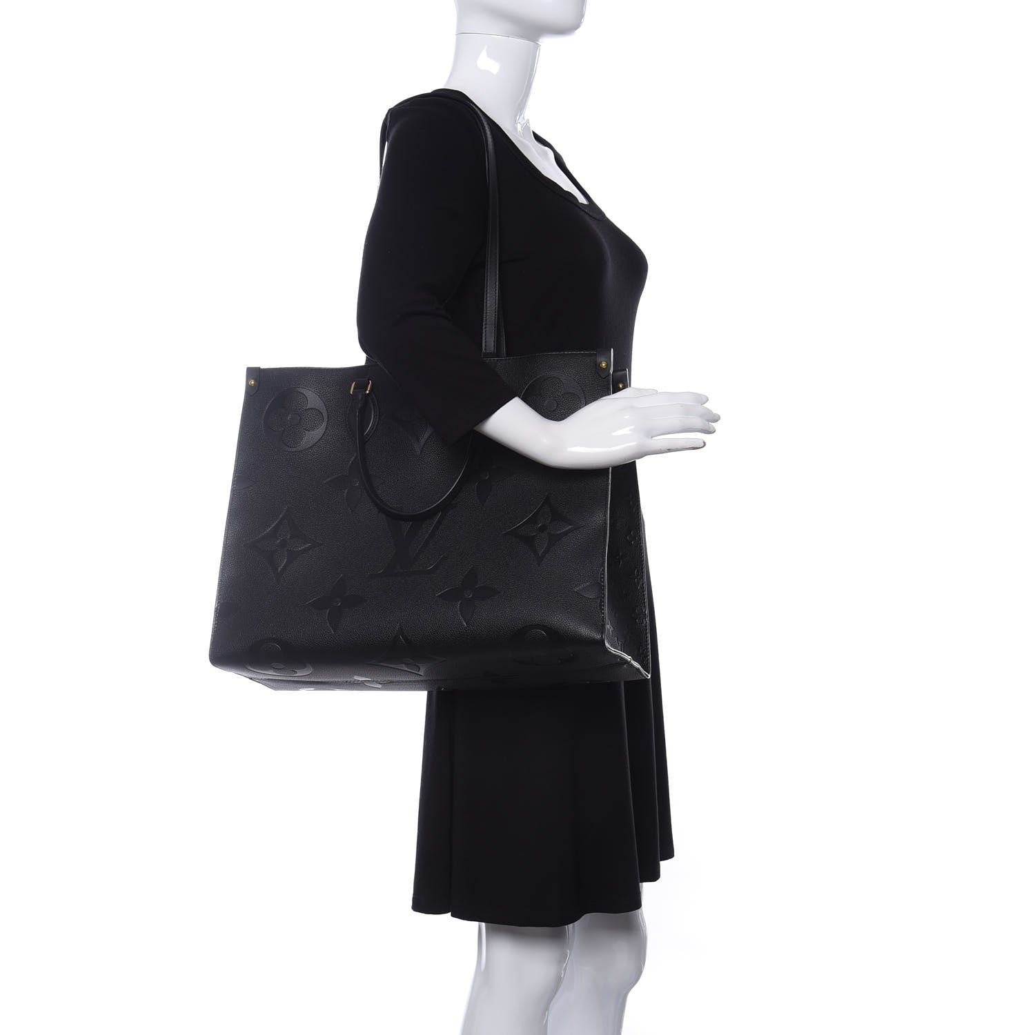 Louis Vuitton Empreinte Monogram Giant Onthego GM Black 2 of 9
