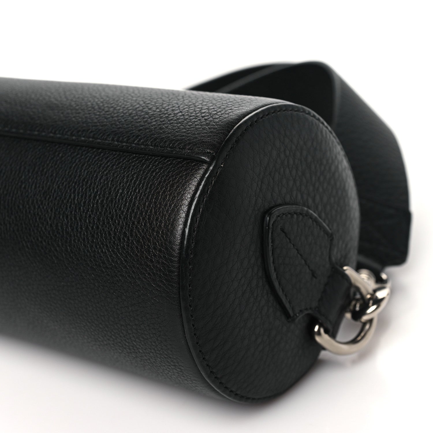 Burberry Calfskin The Barrel Bag Black 9 of 9