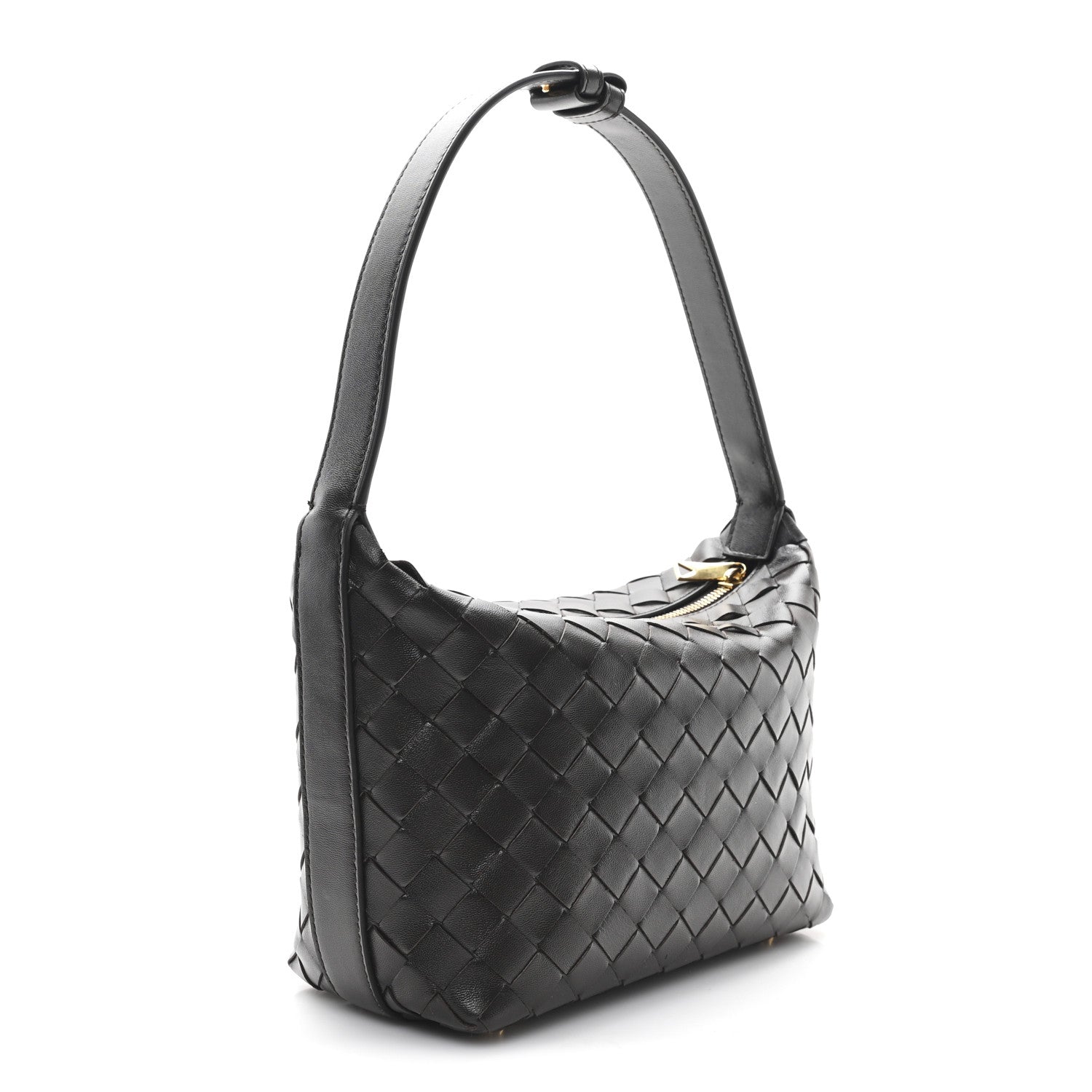 Bottega Veneta Calfskin Nappa Intrecciato Mini Wallace Fondant 3 of 10