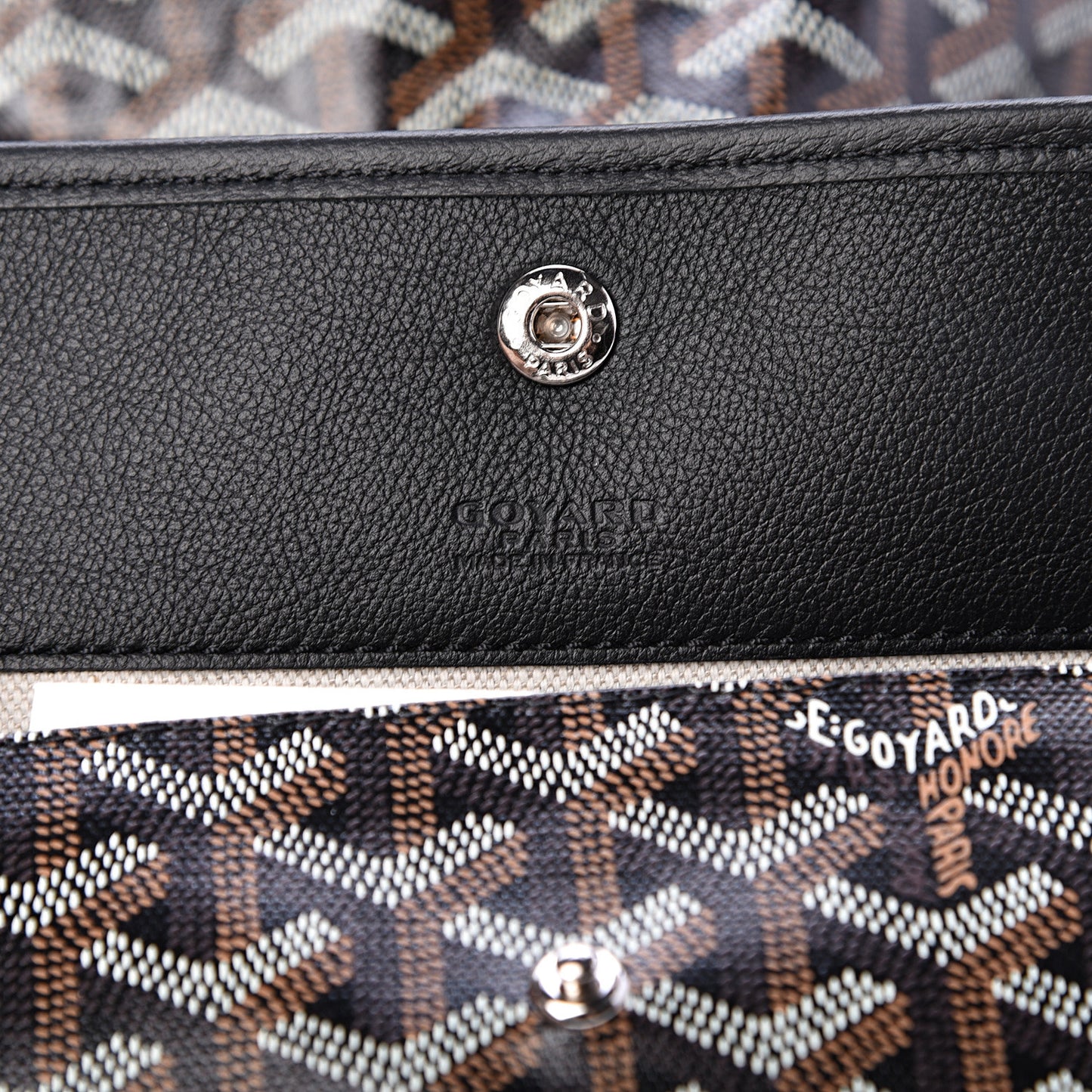 Goyardine Saint Louis GM Black
