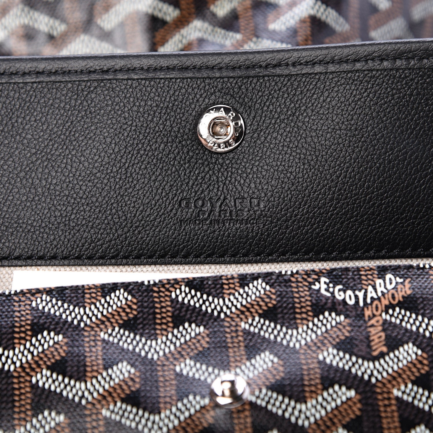 Goyard Goyardine Saint Louis GM Black 6 of 10