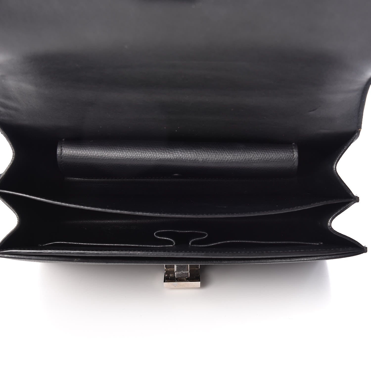 Celine Baby Grained Calfskin Small Case Flap Black 5 of 17