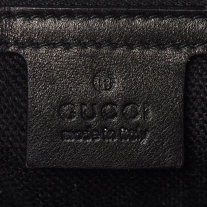 Gucci Crocodile Peggy Braided Tote Black 6 of 15
