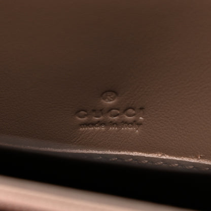 Gucci Calfskin Matelasse GG Marmont Zip Around Wallet Porcelain Rose 6 of 10