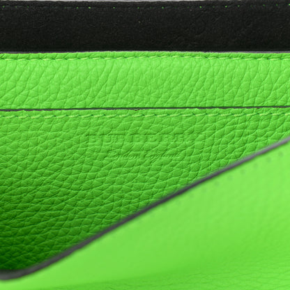 Burberry Signature Grain Burleigh Crossbody Bag Neon Green 6 of 10