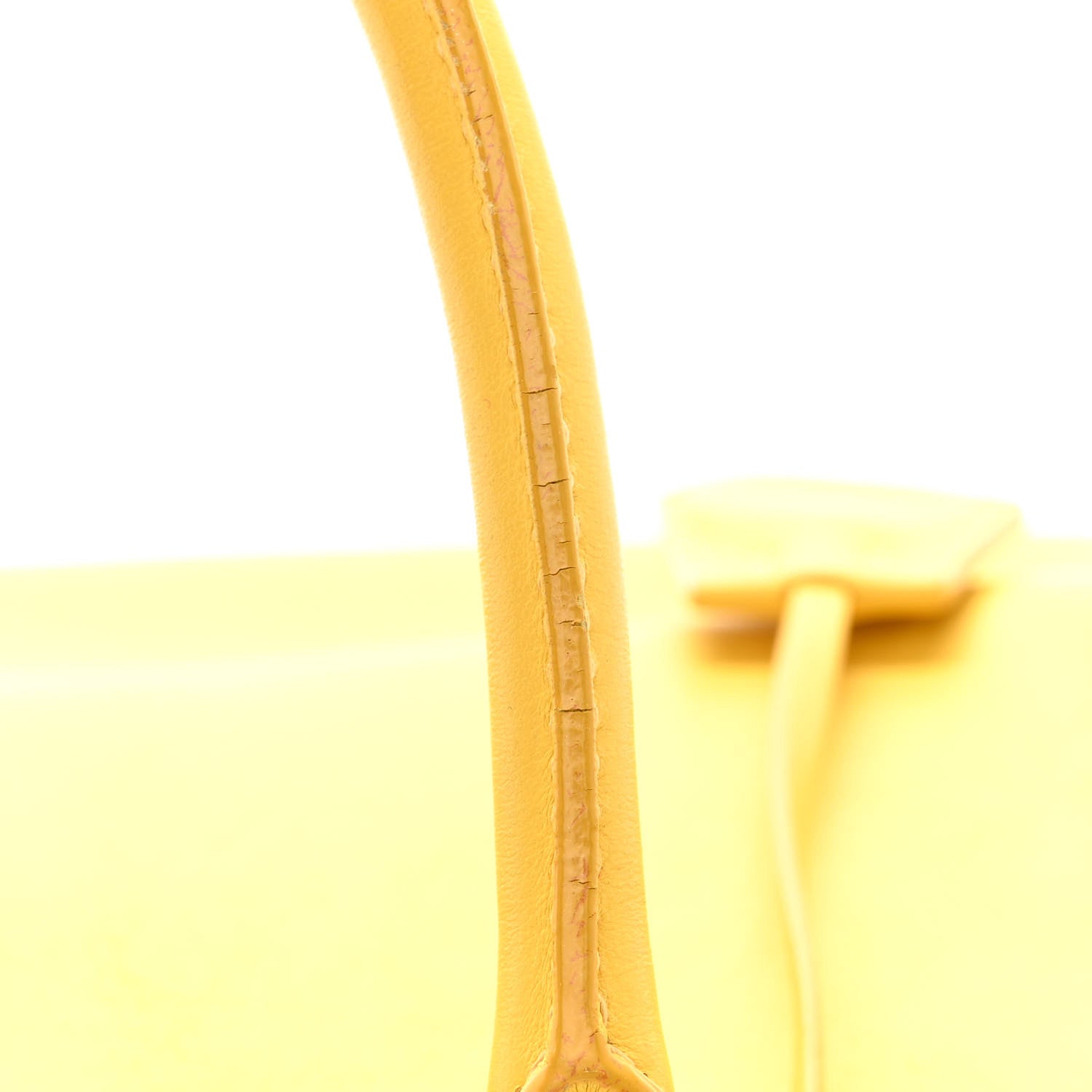 Prada City Calf Medium Galleria Double Zip Tote Yellow 22 of 25