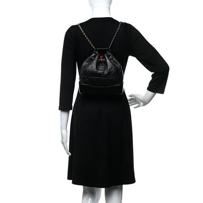 Chanel Aged Calfskin Quilted Small Gabrielle Backpack 2 of 9