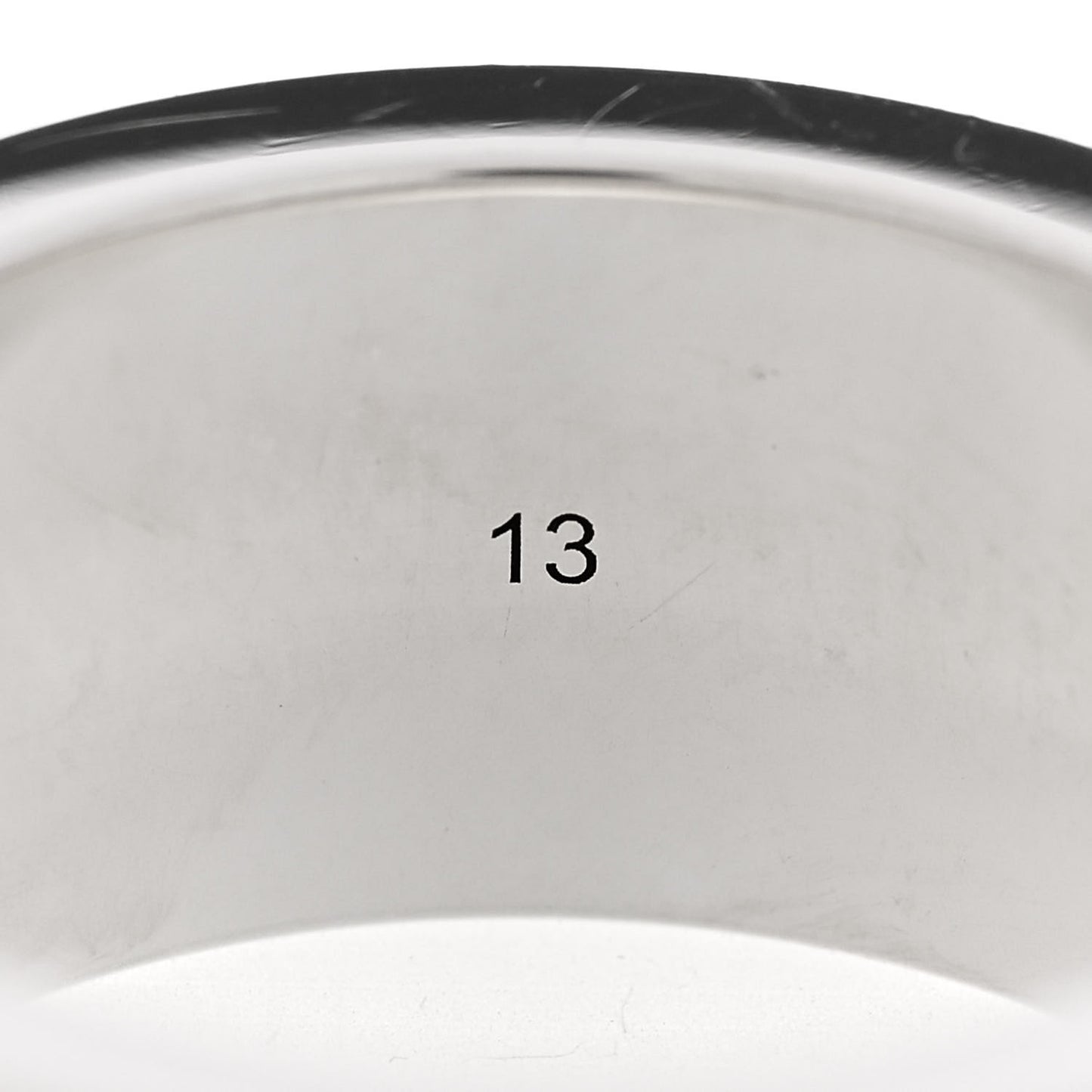 Sterling Silver GG Bee Band Ring 53 6.25