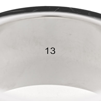 Gucci Sterling Silver GG Bee Band Ring 53 6.25 6 of 6