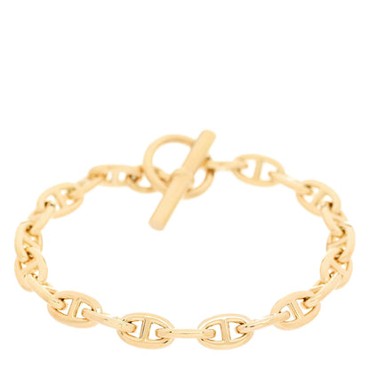 Hermes 18K Yellow Gold TPM Chaine d'Ancre Bracelet 1 of 5