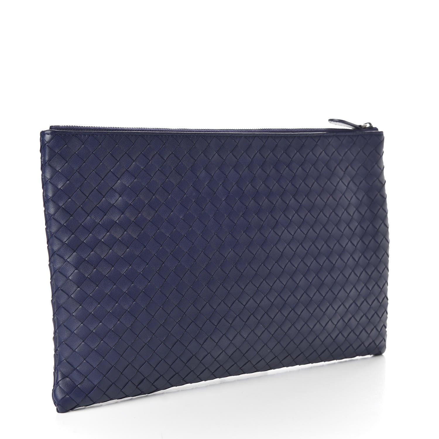 Bottega Veneta Nappa Intrecciato Large Flat Zip Biletto Pouch 3 of 6