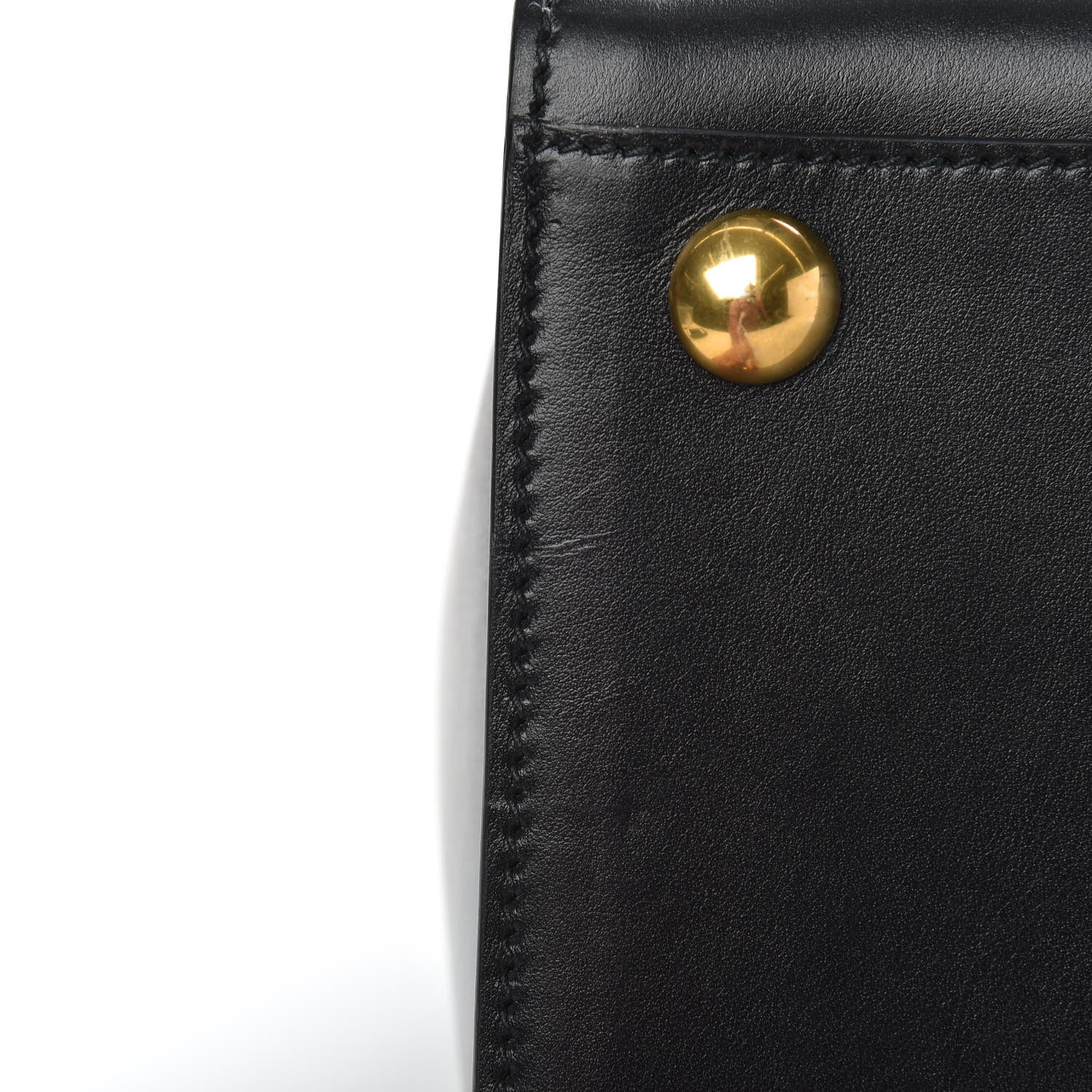 Gucci Plutone Calfskin Web Large Turn Lock Top Handle Duffle Bag Black 12 of 12