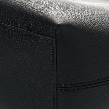 Valentino Garavani Grained Calfskin Small Rockstud Shoulder Tote Black 7 of 11
