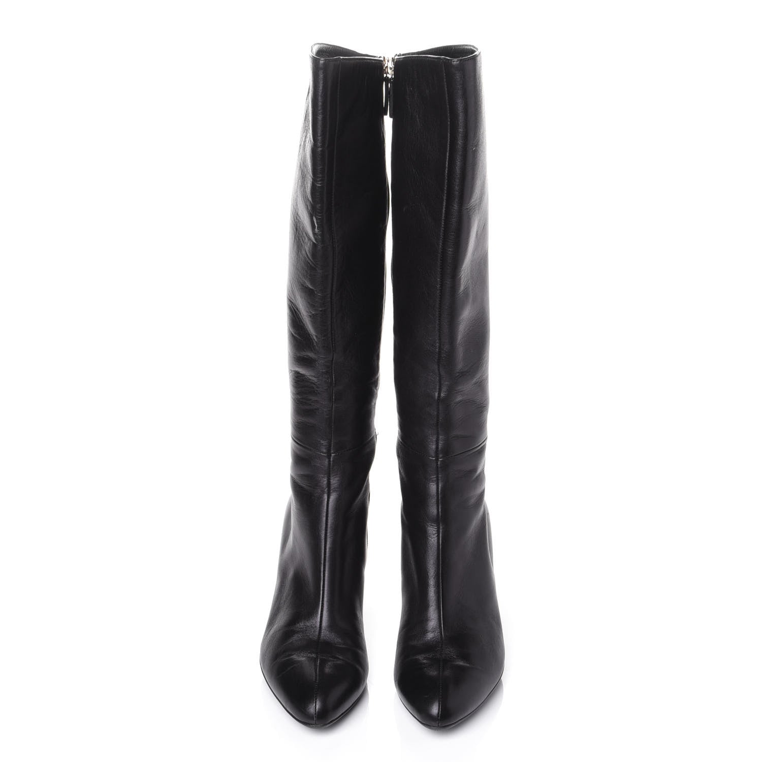 Gucci Nappa Tall Boots 36 Black 5 of 10