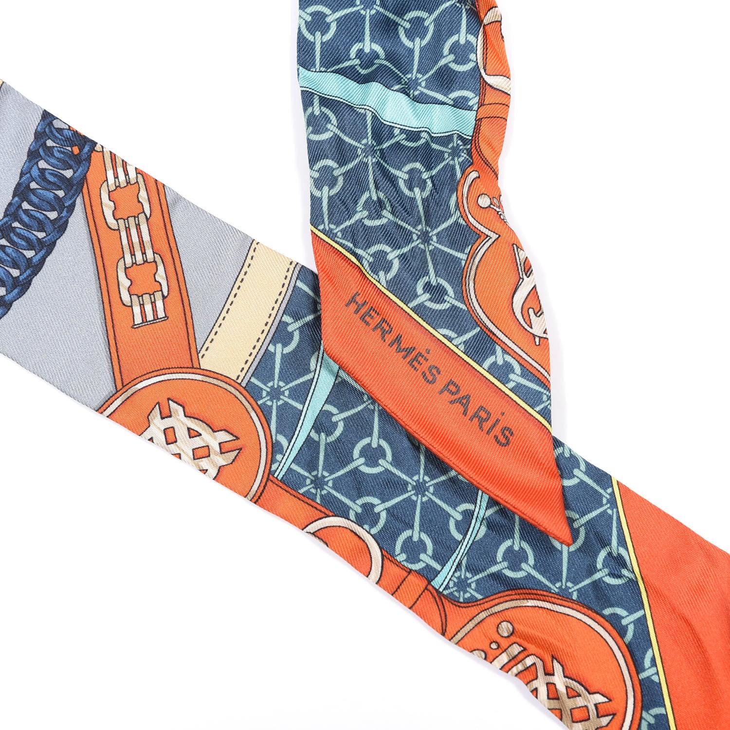 Hermes Silk La Promenade Du Matin Twilly 3 of 4