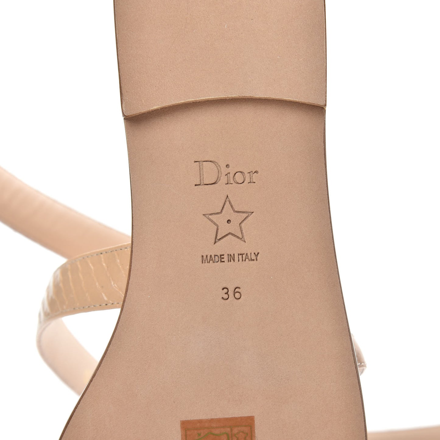 Ayers Degrade Poison-D Sandal 36 Nude