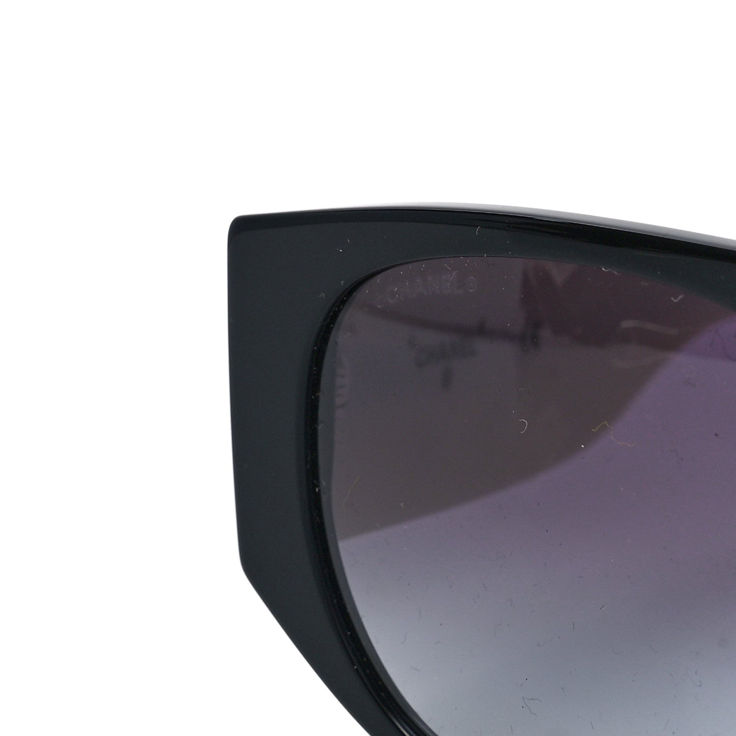 Chanel Acetate Quilted CC Pilot Sunglasses 71465 White Black 7 of 8