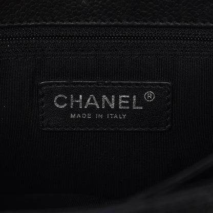 Chanel Caviar Quilted Small Rock In Rome Flap Black 6 of 7