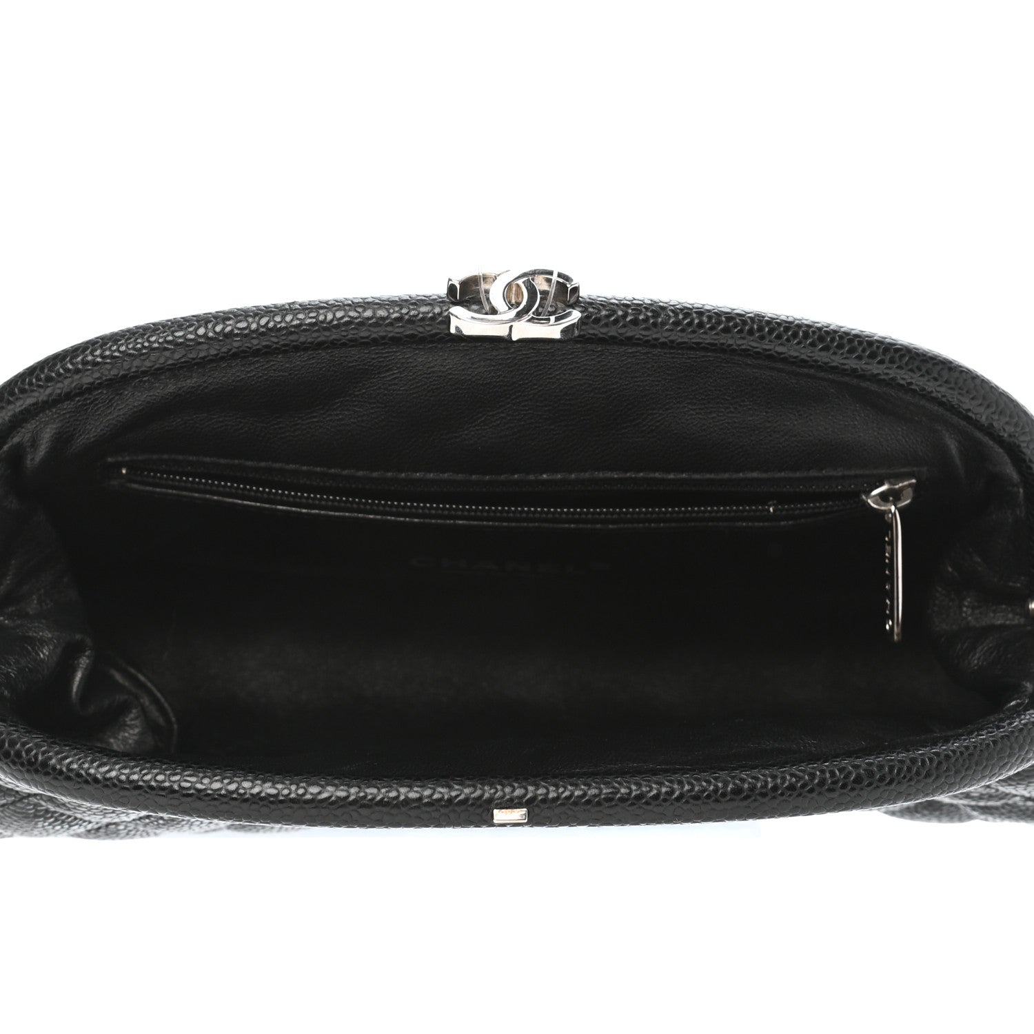 Chanel Caviar Quilted Timeless Clutch Black 5 of 7