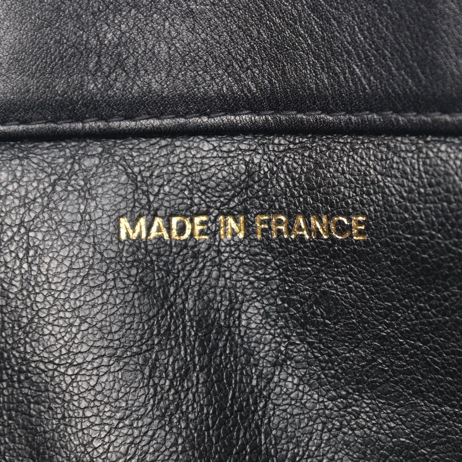Chanel Lambskin CC Tote Black 6 of 10