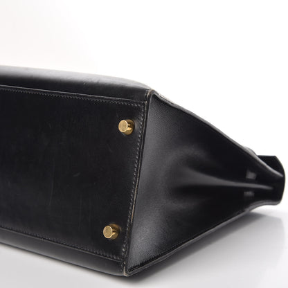 Hermes Box Kelly Sellier 35 Black 10 of 23