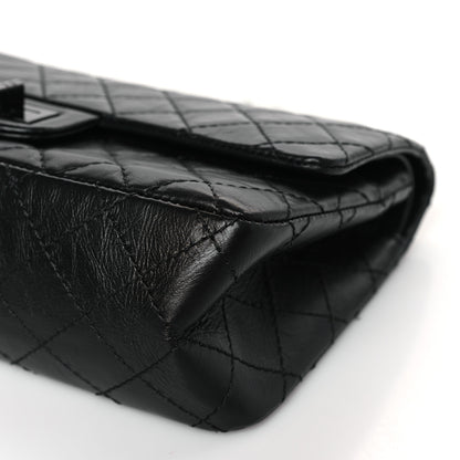 Chanel Aged Calfskin Quilted 2.55 Reissue 225 Flap So Black 9 of 9