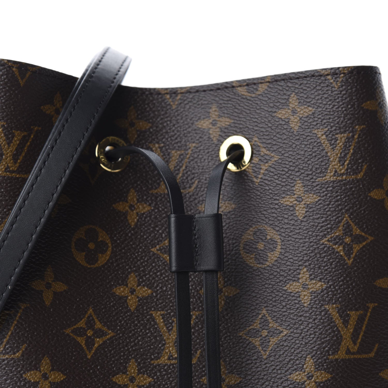 Louis Vuitton Monogram Neonoe MM Black 7 of 9
