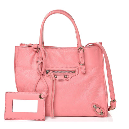 Balenciaga Veau Souple Papier Mini A4 Tote Rose Flamingo 1 of 10