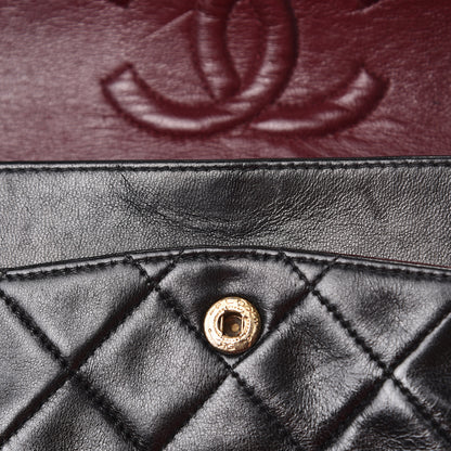 Chanel Lambskin Quilted Small Double Flap Black 16 of 21