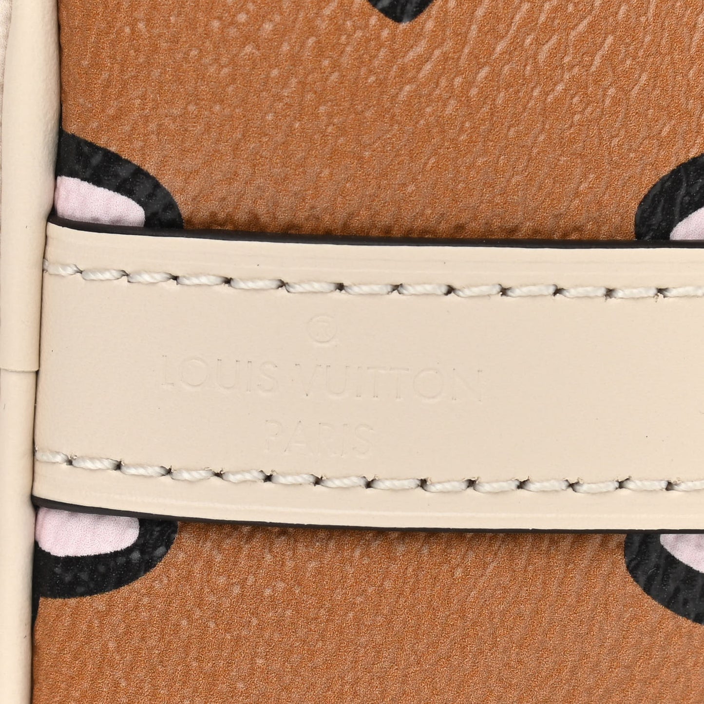 Monogram Giant Wild At Heart Speedy Bandouliere 25 Creme