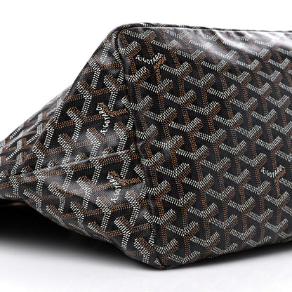 Goyard Goyardine Saint Louis GM Black Gold 8 of 9