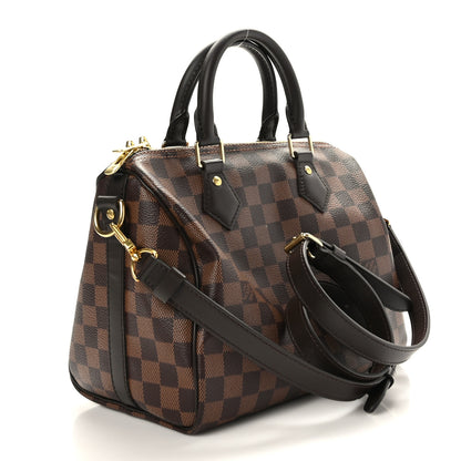 Louis Vuitton Damier Ebene Speedy Bandouliere 25 3 of 10