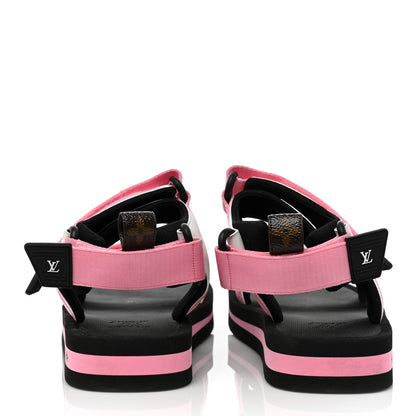 Louis Vuitton Monogram Flat Arcade Sandals 41 Pink 4 of 10